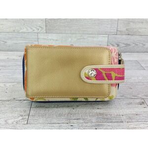 Spartina 449 Zip Around Wallet Cell Phone Clutch Carson Floral